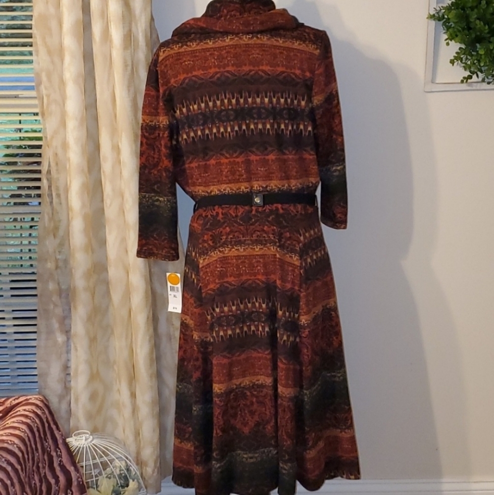Robbie Bee Aztec dress NWT - Picture 5 of 13